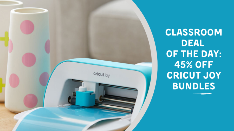 Classroom Deal of the Day: 45% off Cricut Joy Bundles