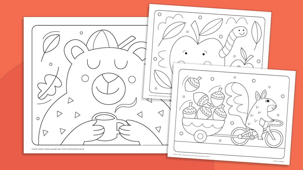 Fall Coloring Pages: Free Download to Celebrate the “Ber” Months