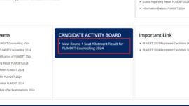 WBJEEB PUMDET Counselling 2024: Round 1 seat allotment result declared - Check direct link here