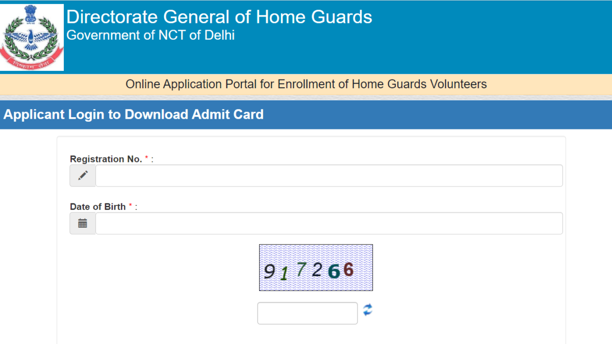 Delhi Home Guard Admit Card 2024 released for PET, PST at dghgenrollment.in: Direct link to download here