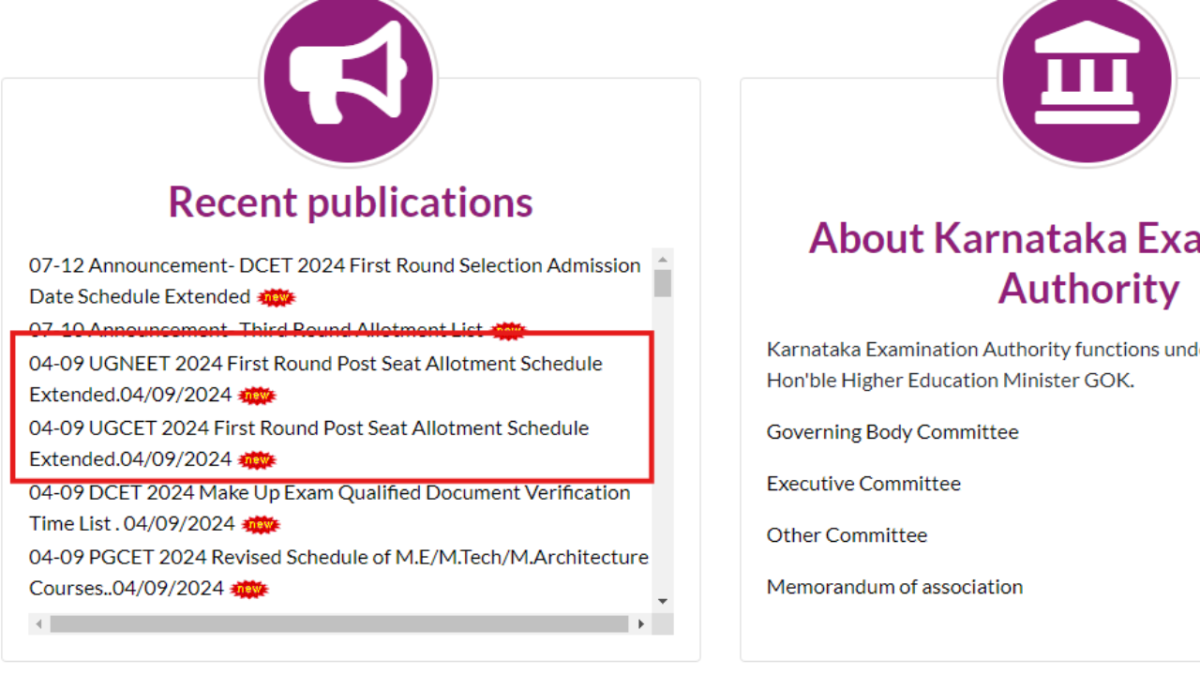 Karnataka NEET UG, KCET round 1 counselling dates revised: Check new dates other details here