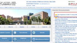 AIIMS INI CET January 2025 basic registration begins: Check direct link here