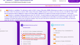 AP EdCET Counselling 2024 revised phase 1 schedule out: Check new dates here