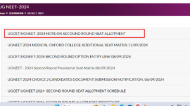 Karnataka UGCET and UG NEET 2024 round 2 option entry deadline extended: Direct link to modify preferences here