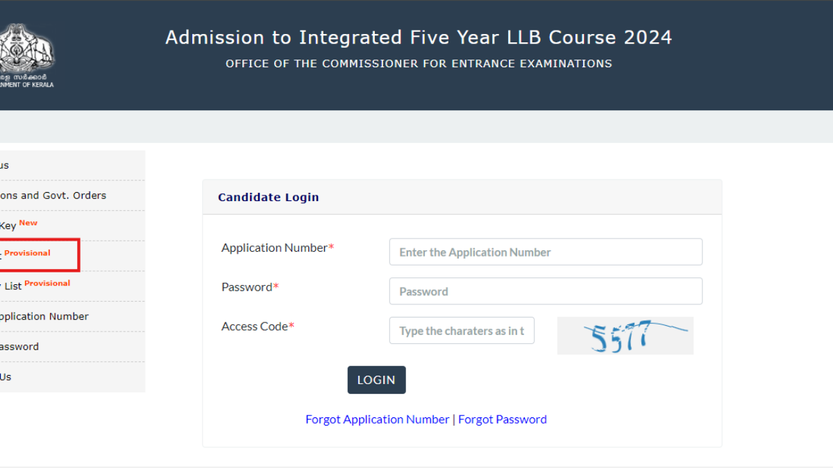 KLEE 5-year LLB rank list 2024 out on cee.kerala.gov.in: Check direct link to download here