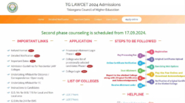 TS LAWCET 2024: Phase 2 Counselling Schedule Released; Check Here