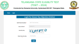 TS SET 2024 Answer Key out, raise objections till Sept 26: Direct link to challenge here