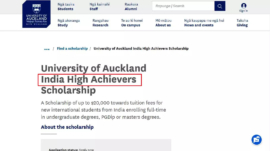 University of Auckland Announces Rs 16.6 Lakh Scholarship for Indian Students: Check Key Details, Eligibility, and Direct Link