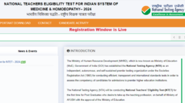 NTET 2024 registration begins: Check important dates, application fee, direct link here