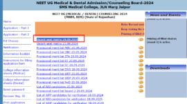 Rajasthan NEET UG round 2 counselling revised seat matrix out at rajugneet2024.org: Check direct link to check here