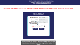 MPPEB Final Result 2024 for PNST and GNMTST Released: Direct link to check here