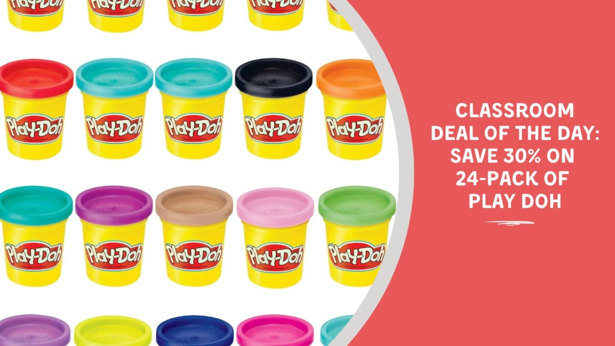 Classroom Deal of the Day: Save Over 30% on 24-Pack of Play-Doh