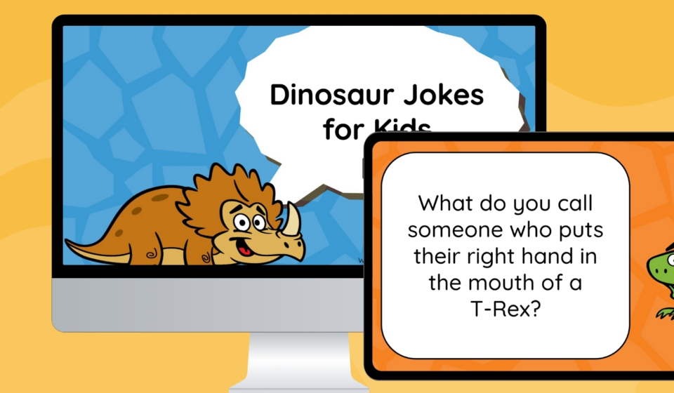 75+ Massively Cheesy Dinosaur Jokes for Kids