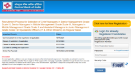 Central Bank of India Manager recruitment registration underway: Check direct link to apply and other important details