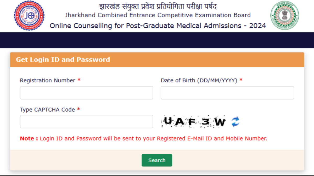 Jharkhand NEET PG Counselling 2024 round 1 registration begins, check direct link here