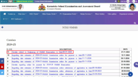 Karnataka postpones 2024 NMMS examination to January 5; check official notice here