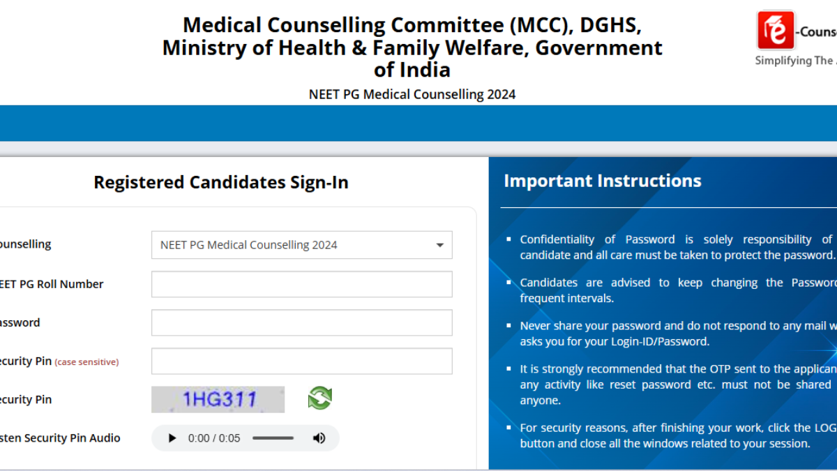 MCC NEET PG Counselling round 3 closing today: Direct link to apply here