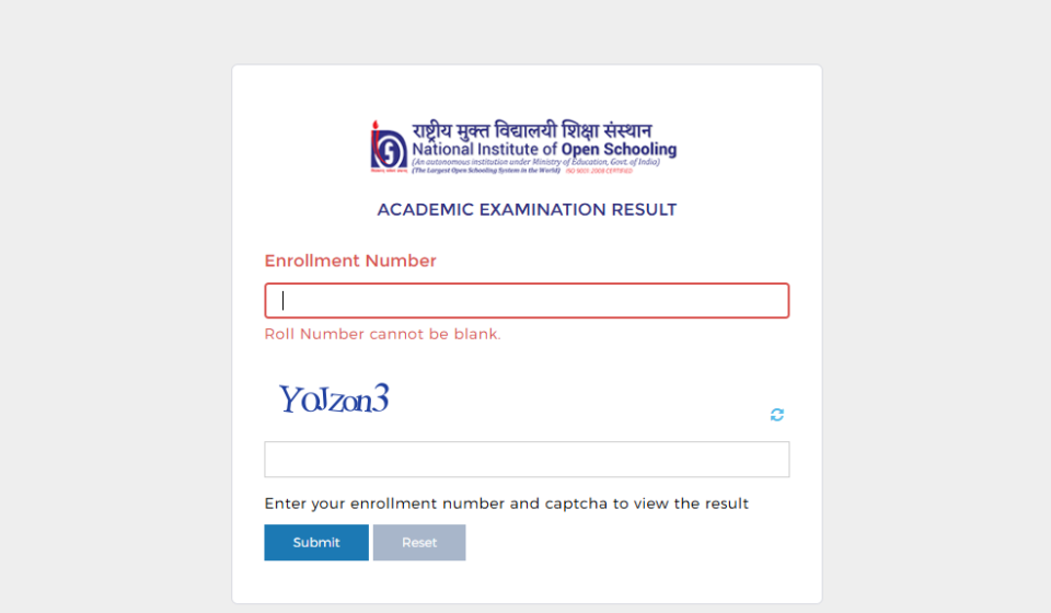 NIOS Class 12th 2024 result declared: Direct link to check here