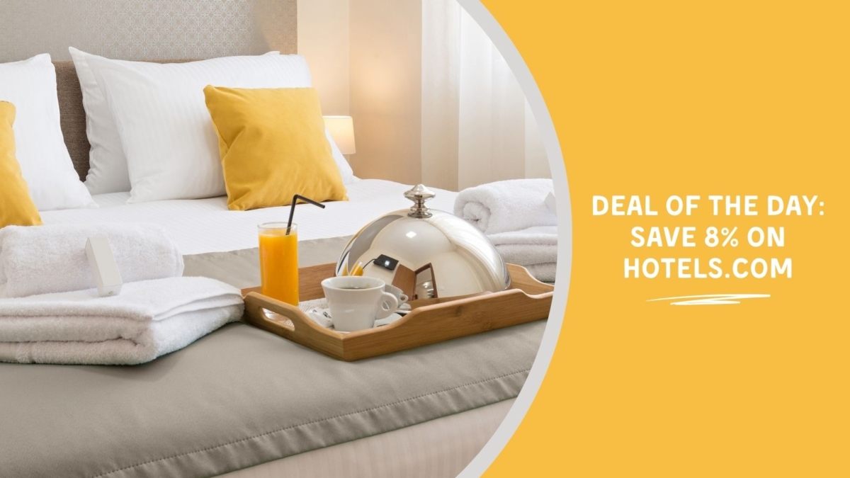 Deal of the Day: Save 8% on Hotels.com