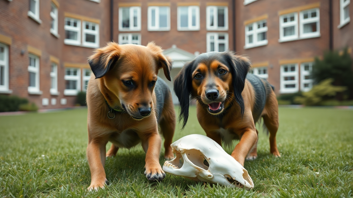 Harvard Medical School faces NIH fund cuts, turns to puppies to ease stress and financial strain